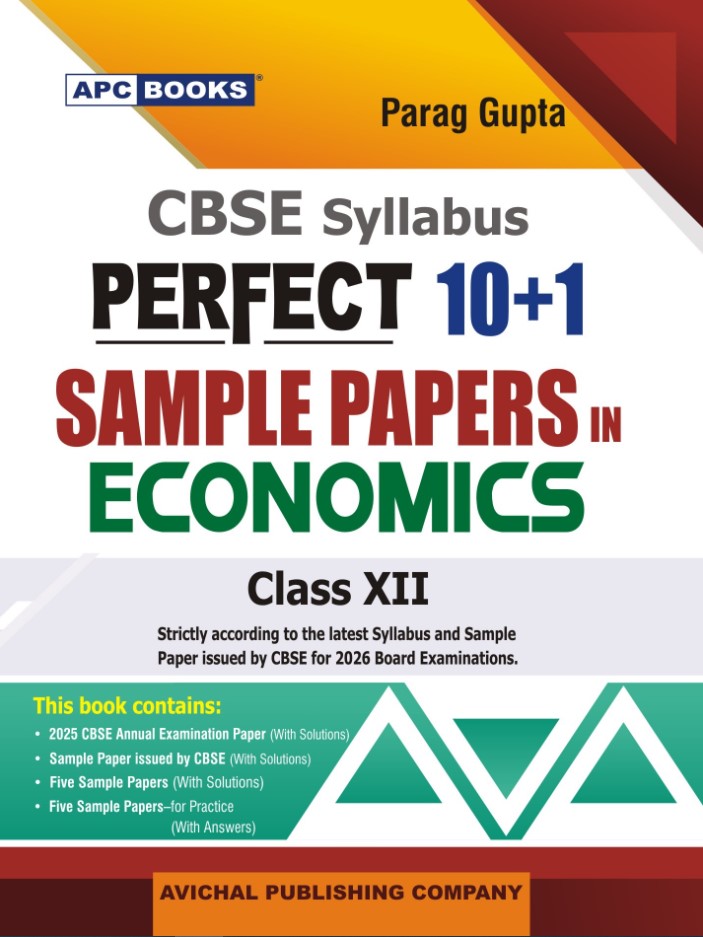 APC Books | Perfect 10 Plus 1 Sample Papers in Economics Class- XII